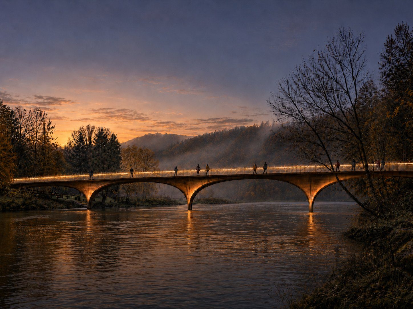 Passerelle de Frahan